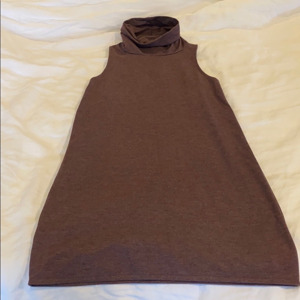 Jersey knit sleeveless dress
